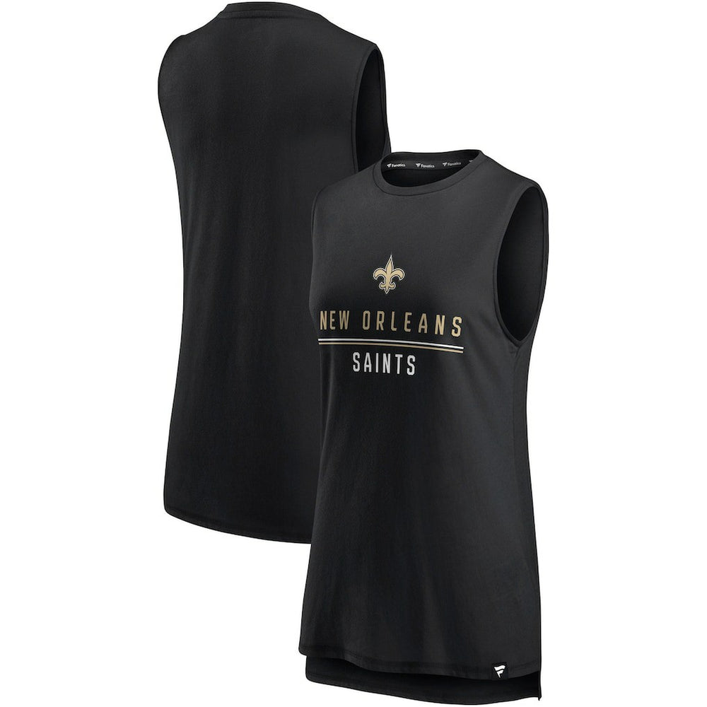 New Orleans Saints Women's True Contender Tank Top Black | Fanatics
