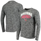 Arizona Cardinals MSX by Michael Strahan Camo Performance Long Sleeve T-Shirt Black | NFL