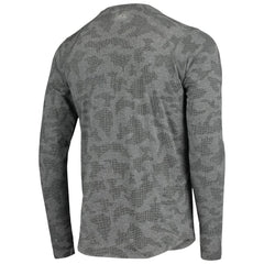 Las Vegas Raiders MSX by Michael Strahan Camo Performance Long Sleeve T-Shirt Black | NFL