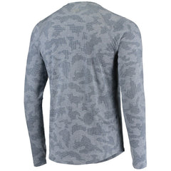 New England Patriots MSX by Michael Strahan Camo Performance Long Sleeve T-Shirt Navy | NFL