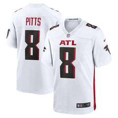 Kyle Pitts Atlanta Falcons Game Player Jersey White | Nike for Sale