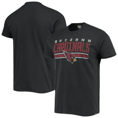 Arizona Cardinals '47 Team Stripe T-Shirt Black | 47 brand