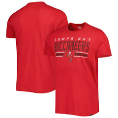 Tampa Bay Buccaneers '47 Team Stripe T-Shirt Red | 47 brand