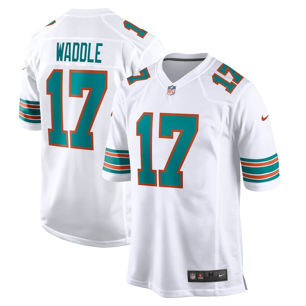 Jaylen Waddle Miami Dolphins Game Jersey White | Nike for Sale