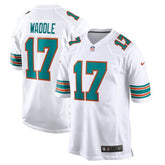 Jaylen Waddle Miami Dolphins Game Jersey White | Nike for Sale