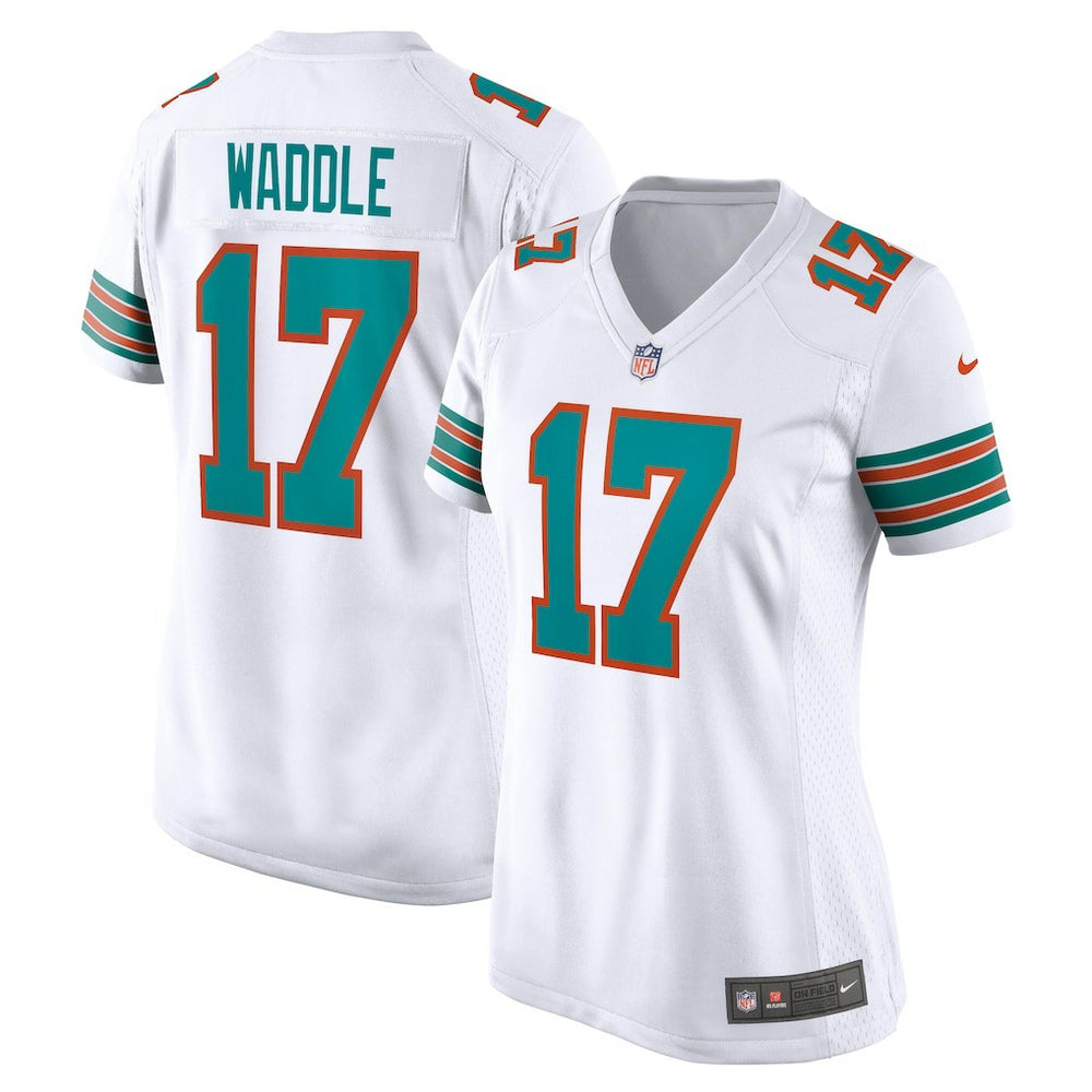 Jaylen Waddle Miami Dolphins Women's Game Jersey White | Nike for Sale