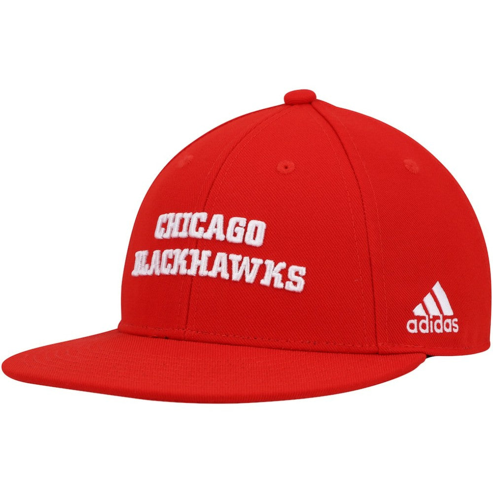 Chicago Blackhawks adidas Snapback Hat - Red - NHL