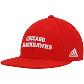 Chicago Blackhawks adidas Snapback Hat - Red - NHL