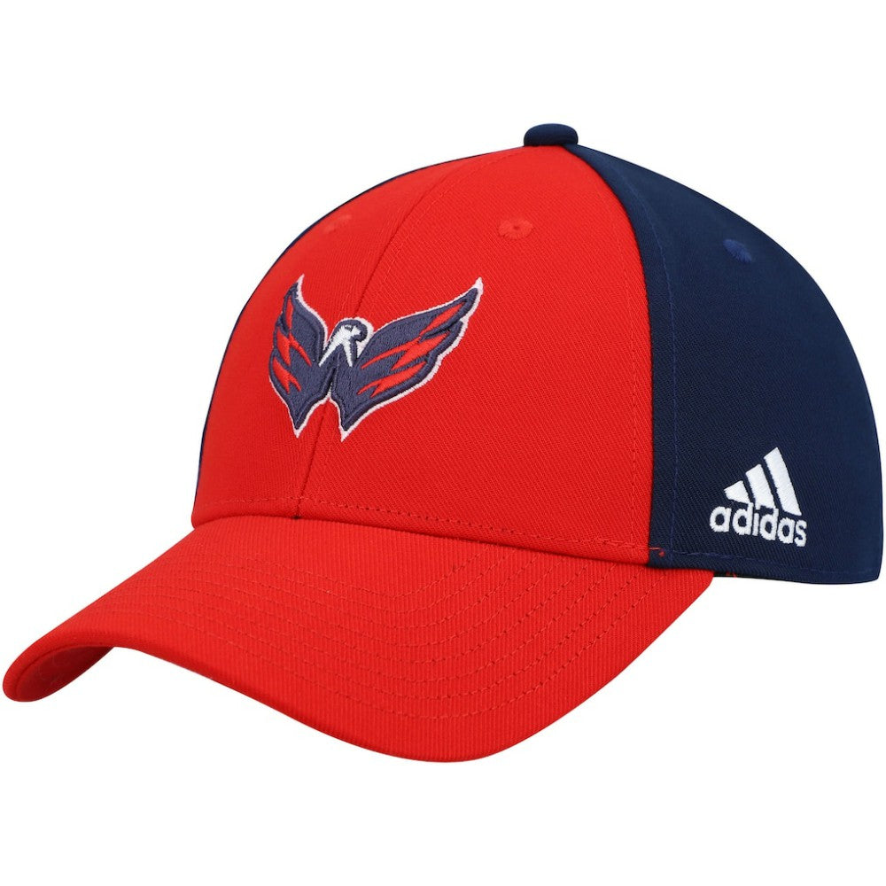 Washington Capitals adidas Team Adjustable Hat - Red/Navy - NHL