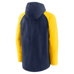 Milwaukee Brewers Nike Authentic Collection Performance Raglan Full-Zip Hoodie - MLB