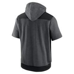 Kansas City Royals Nike Authentic Collection Dry Flux Performance Quarter-Zip Short Sleeve Hoodie - MLB