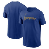 Seattle Mariners Nike Cooperstown Collection Wordmark T-Shirt - MLB