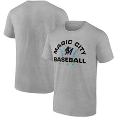 Miami Marlins Fanatics Iconic Go for Two T-Shirt - MLB