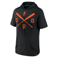 San Francisco Giants Fanatics Iconic Rebel Short Sleeve Hooded Top - MLB