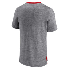 St. Louis Cardinals Fanatics Iconic Team Element Speckled Ringer T-Shirt - MLB