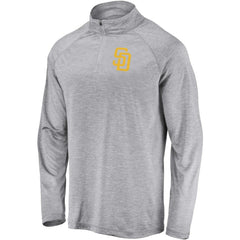 San Diego Padres Fanatics Primary Logo Quarter-Zip Raglan Jacket - MLB