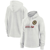 Chicago Blackhawks Fanatics Women's True Classics Legacy Quarter-Zip Hoodie - Ash - NHL