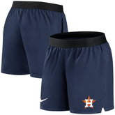 Houston Astros Nike Women's Authentic Collection Flex Vent Max Performance Shorts - MLB