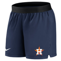 Houston Astros Nike Women's Authentic Collection Flex Vent Max Performance Shorts - MLB