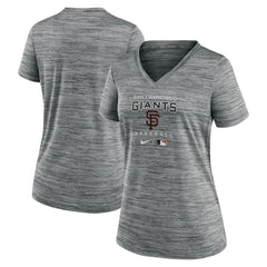 San Francisco Giants Nike Women's Authentic Collection Velocity Performance V-Neck T-Shirt - MLB