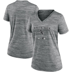 Chicago White Sox Nike Women's Authentic Collection Velocity Performance V-Neck T-Shirt - MLB
