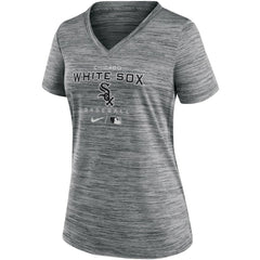 Chicago White Sox Nike Women's Authentic Collection Velocity Performance V-Neck T-Shirt - MLB