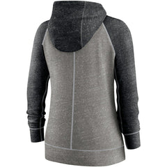Chicago White Sox Nike Women's Split Wordmark Gym Vintage Raglan Lightweight Full-Zip Hoodie - MLB