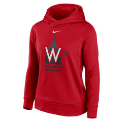 Washington Nationals Nike Women's Alternate Logo Performance Pullover Hoodie - MLB