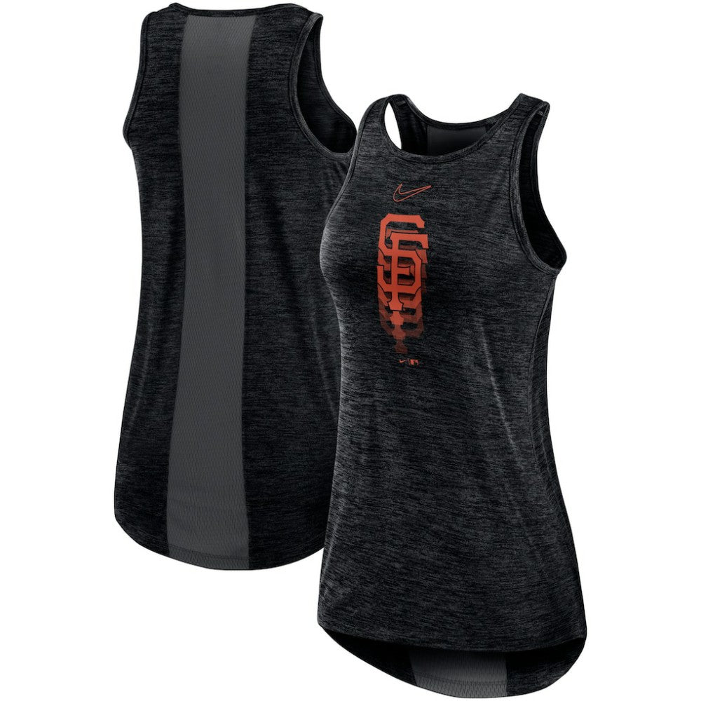 San Francisco Giants Nike Women's Logo Fade High Neck Performance Tank Top - MLB