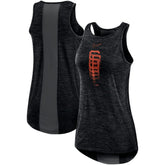 San Francisco Giants Nike Women's Logo Fade High Neck Performance Tank Top - MLB