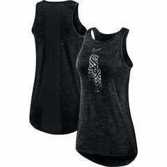 Chicago White Sox Nike Women's Logo Fade High Neck Performance Tank Top - MLB
