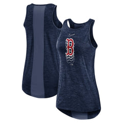 Boston Red Sox Nike Women's Logo Fade High Neck Performance Tank Top - MLB