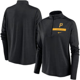 Pittsburgh Pirates Nike Women's Primetime Local Touch Pacer Quarter-Zip Top - MLB