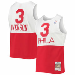 Allen Iverson Philadelphia 76ers 2003/2004 Hardwood Classics Swingman Jersey White - NBA