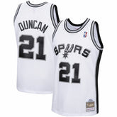 Tim Duncan San Antonio Spurs 1998/99 Hardwood Classics Swingman Jersey White - NBA