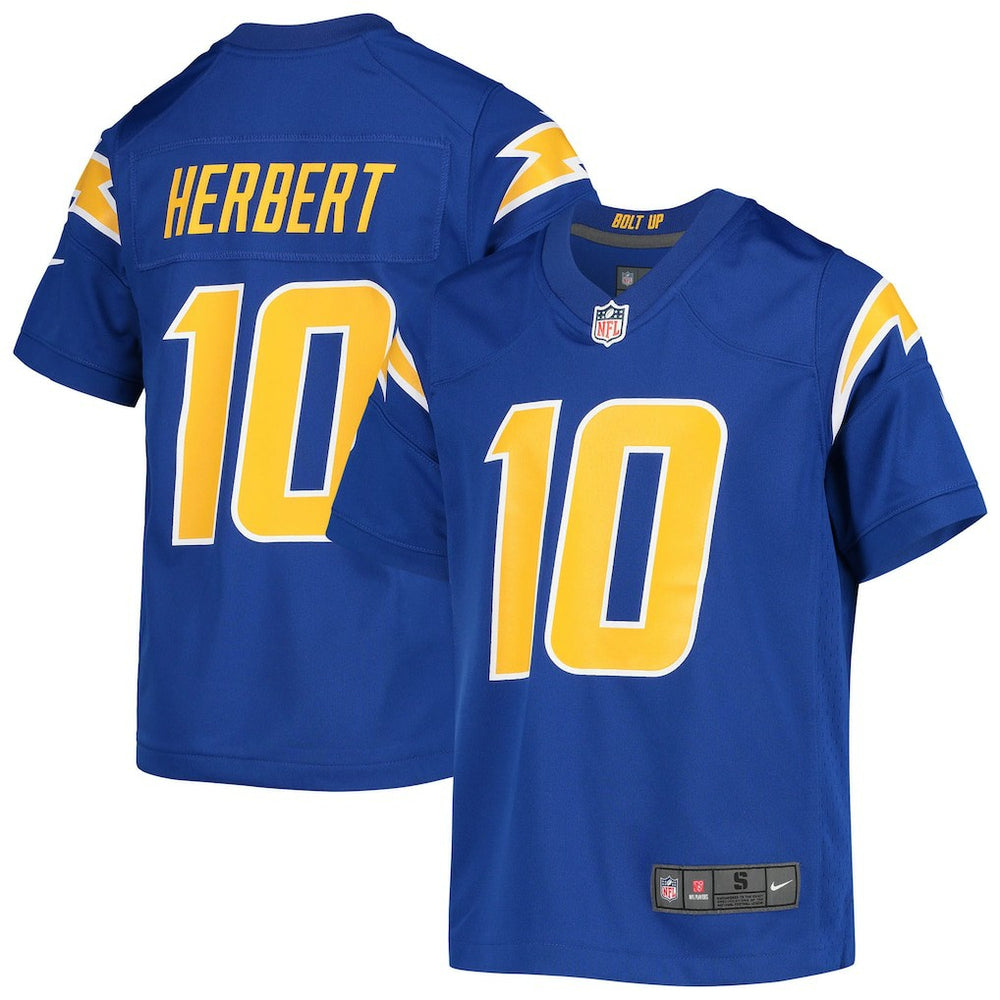 Justin Herbert Los Angeles Chargers Youth Game Jersey Royal | Nike for Sale