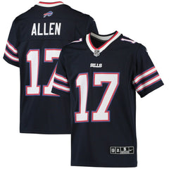 Josh Allen Buffalo Bills Youth Inverted Team Game Jersey Navy | Nike for Sale