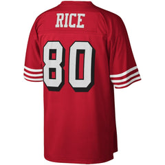 Jerry Rice San Francisco 49ers Legacy Replica Jersey Scarlet | Mitchell & Ness