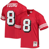 Steve Young San Francisco 49ers Legacy Replica Jersey Scarlet | Mitchell & Ness