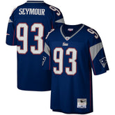 Richard Seymour New England Patriots Legacy Replica Jersey Navy | Mitchell & Ness
