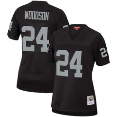 Charles Woodson Las Vegas Raiders Women's Legacy Replica Team Jersey Black | Mitchell & Ness