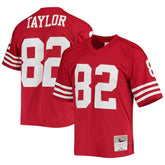 John Taylor San Francisco 49ers Legacy Replica Jersey Scarlet | Mitchell & Ness