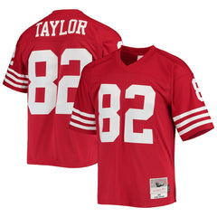 John Taylor San Francisco 49ers Legacy Replica Jersey Scarlet | Mitchell & Ness