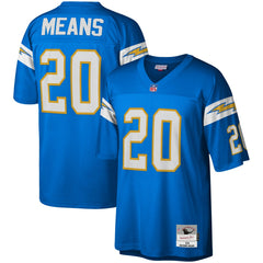 Natrone Means Los Angeles Chargers Legacy Replica Jersey Powder Blue | Mitchell & Ness