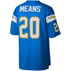 Natrone Means Los Angeles Chargers Legacy Replica Jersey Powder Blue | Mitchell & Ness