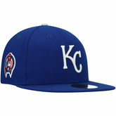 Kansas City Royals New Era 9/11 Memorial Side Patch 59FIFTY Fitted Hat - MLB