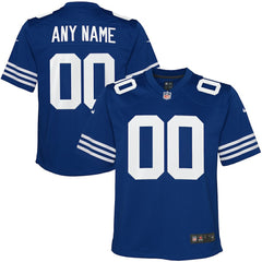 Indianapolis Colts Youth Alternate Custom Game Jersey Royal | Nike for Sale