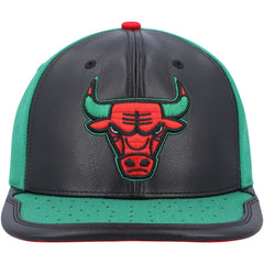 Chicago Bulls Day One Snapback Hat Black/Green - NBA