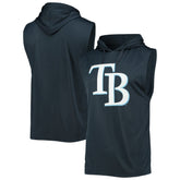Tampa Bay Rays Stitches Sleeveless Pullover Hoodie - MLB
