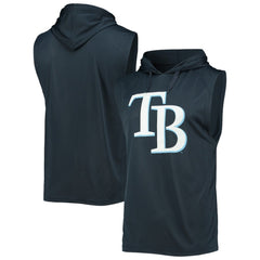 Tampa Bay Rays Stitches Sleeveless Pullover Hoodie - MLB